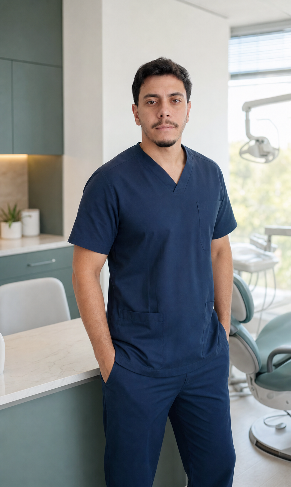 Retrato profissional do Dr. Victor Valadares